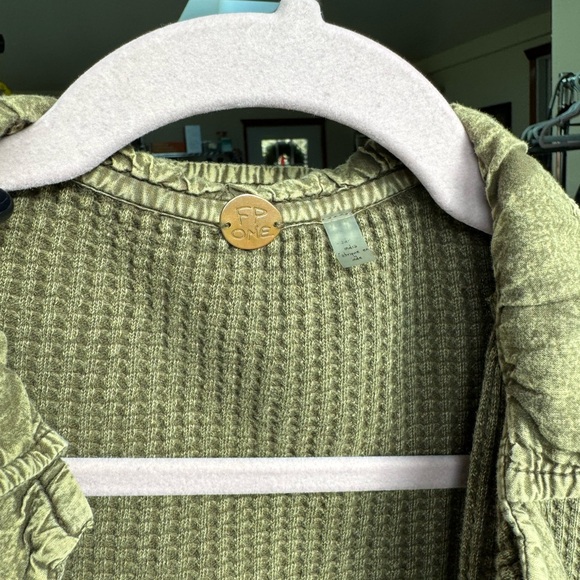 Free People Olive Scout Jacket - Picture 6 of 8